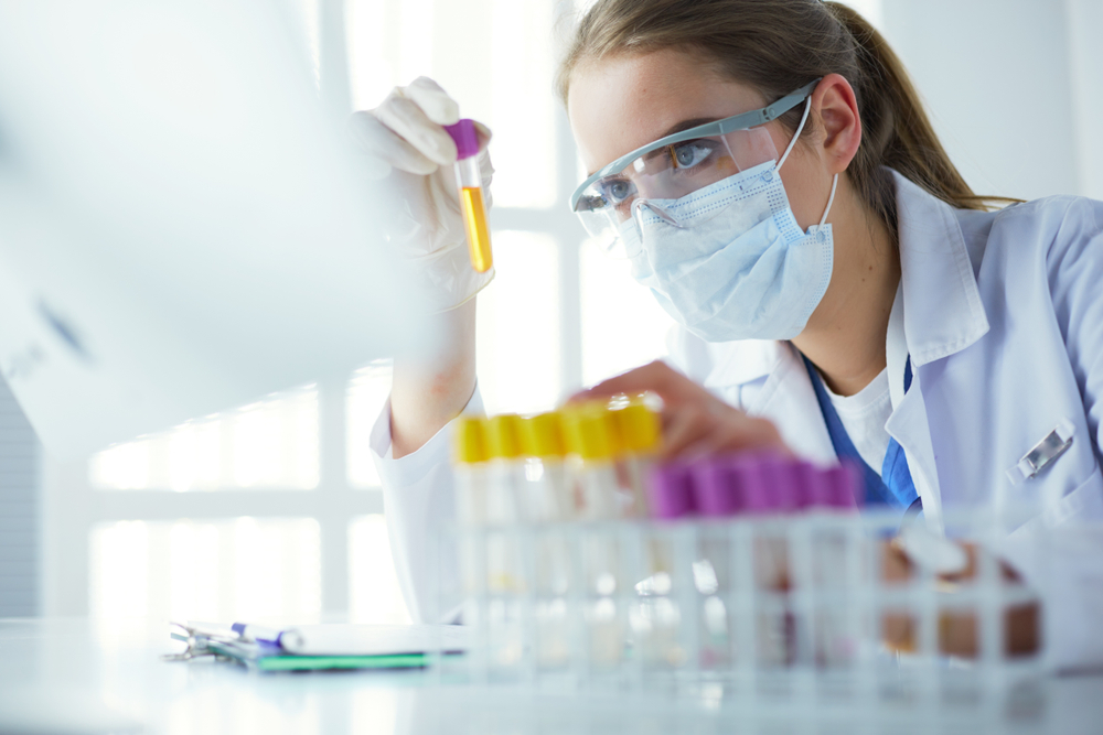 Researcher,,Doctor,,Scientist,Or,Laboratory,Assistant,Working,With,Plastic,Medical